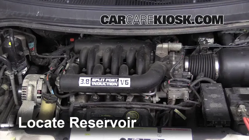 1996 Ford Windstar GL 3.8L V6 Windshield Washer Fluid Add Fluid